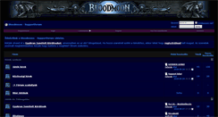 Desktop Screenshot of forum.bloodmoon.hu