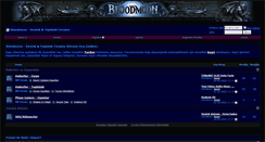 Desktop Screenshot of forum.bloodmoon.web.tr